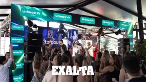 Foto EXALTA no Evento Corporativo UNIMED   JUNDIAI SP