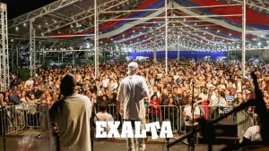 Fotos EXALTA na Festa dos Funcionarios em São Sebastião SP