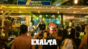 FOTO Pagode do EXALTA no Lounge Beach Praia Grande SP