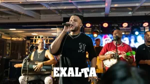 FOTO Pagode do EXALTA no Lounge Beach Praia Grande SP