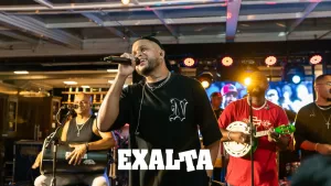 FOTO Pagode do EXALTA no Lounge Beach Praia Grande SP