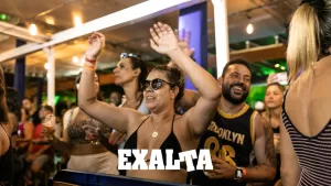 FOTO Pagode do EXALTA no Lounge Beach Praia Grande SP