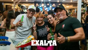 FOTO Pagode do EXALTA no Lounge Beach Praia Grande SP