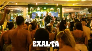 FOTO Pagode do EXALTA no Lounge Beach Praia Grande SP