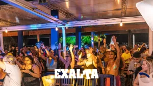 FOTO Pagode do EXALTA no Lounge Beach Praia Grande SP