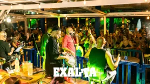 FOTO Pagode do EXALTA no Lounge Beach Praia Grande SP