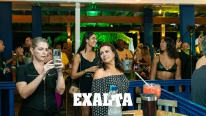 FOTO Pagode do EXALTA no Lounge Beach Praia Grande SP