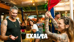 FOTO Pagode do EXALTA no Lounge Beach Praia Grande SP