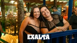 FOTO Pagode do EXALTA no Lounge Beach Praia Grande SP