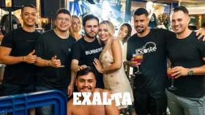 FOTO Pagode do EXALTA no Lounge Beach Praia Grande SP