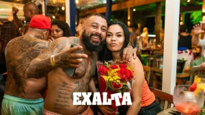 FOTO Pagode do EXALTA no Lounge Beach Praia Grande SP