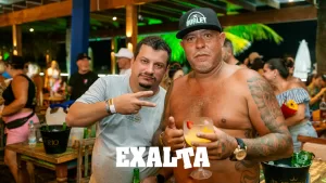 FOTO Pagode do EXALTA no Lounge Beach Praia Grande SP