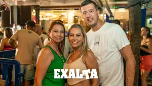 FOTO Pagode do EXALTA no Lounge Beach Praia Grande SP