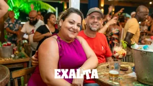 FOTO Pagode do EXALTA no Lounge Beach Praia Grande SP