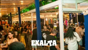 FOTO Pagode do EXALTA no Lounge Beach Praia Grande SP