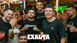 FOTO Pagode do EXALTA no Lounge Beach Praia Grande SP