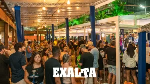 FOTO Pagode do EXALTA no Lounge Beach Praia Grande SP