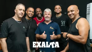 FOTO Pagode do EXALTA no Lounge Beach Praia Grande SP