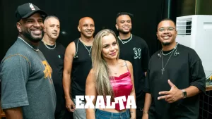 FOTO Pagode do EXALTA no Lounge Beach Praia Grande SP