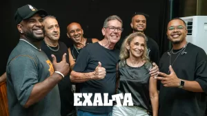 FOTO Pagode do EXALTA no Lounge Beach Praia Grande SP