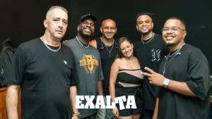 FOTO Pagode do EXALTA no Lounge Beach Praia Grande SP