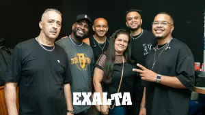 FOTO Pagode do EXALTA no Lounge Beach Praia Grande SP